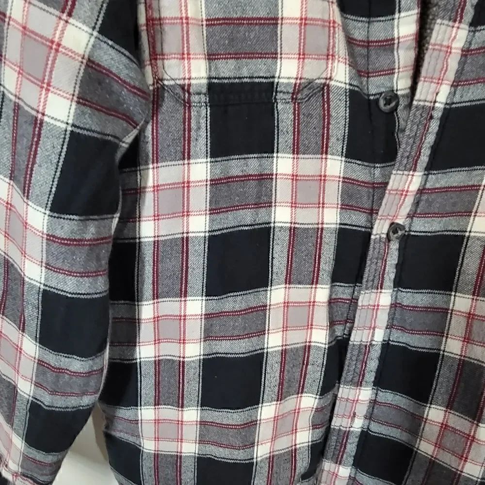 Wrangler Men's Plaid Shacket  - Picture 6 of 9
